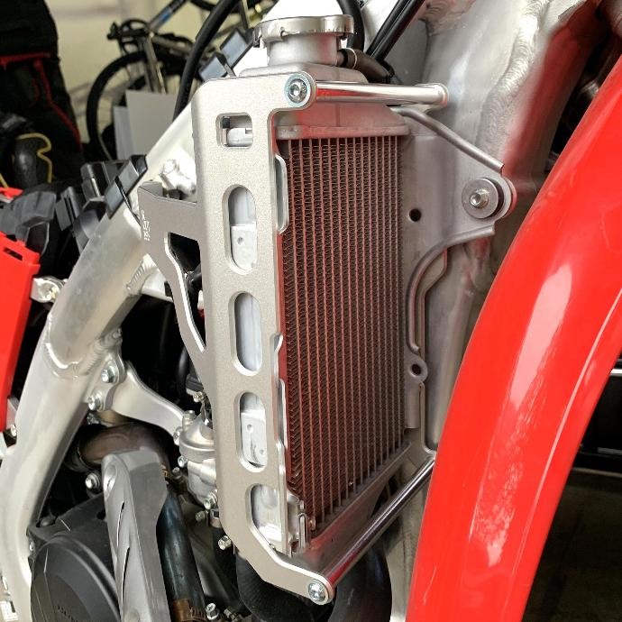Adventure Spec Honda CRF450L Radiator Braces adv off roading kit build motorbike motorcycle  